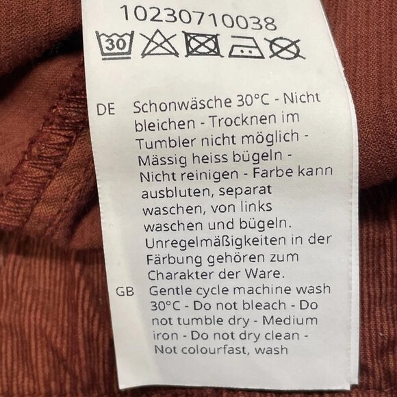 OSKA Women’s Cotton Pants Size 5 / US 14–16 Orange - Picture 5 of 7